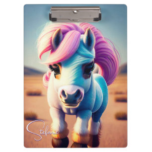 3D Spirit Pony 4 Klemmbrett