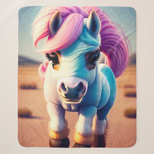 3D Spirit Pony 4 Sherpadecke (Vorderseite)