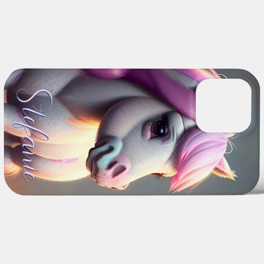 3D Spirit Pony 5 Case-Mate iPhone Hülle (Rückseite (Horizontal))