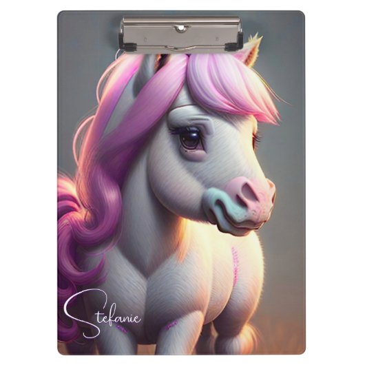 3D Spirit Pony 5 Klemmbrett (Vorderseite)