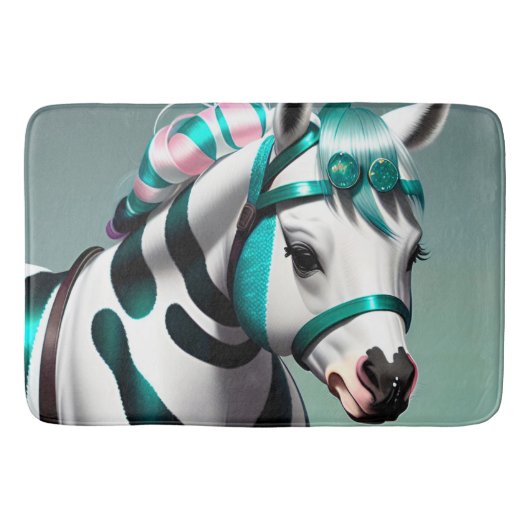 3D Spirit Pony 7 Badematte (Vorderseite)