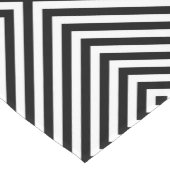 3d Square Illusion Muster Kurzer Tischläufer (Ecke)