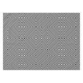 3d Square Illusion Muster Tischdecke (Vorderseite (Horizontal))