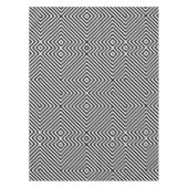 3d Square Illusion Muster Tischdecke (Vorderseite)