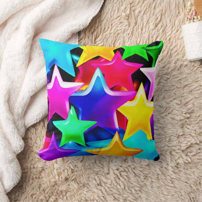 3D Starry Rainbow Pattern Kissen (Decke)