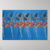 3D Stereogram Dancer Poster (Vorne)