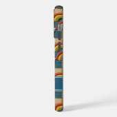 3D Stickerei-Patchwork-Handyhülle | Personalisiert iPhone Hülle (Linke Seite)