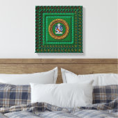 3D Stradling Wappen zur Leinwand von Krystyna (Insitu (Schlafzimmer))