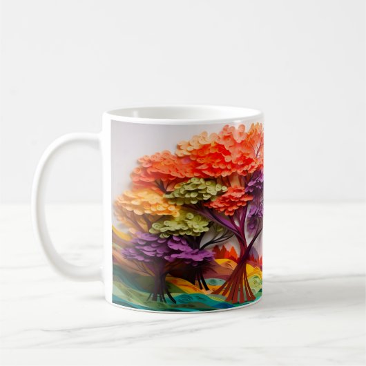 3D-Struktur Kaffeetasse (Links)
