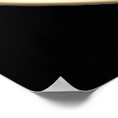 3D Style Herzsymbol Red Poster (Ecke)