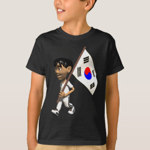 3D Südkorea T-Shirt