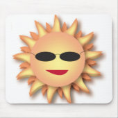3D Sun Mousepad (Vorne)