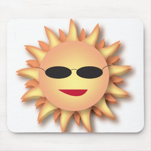 3D Sun Mousepad (Vorne)