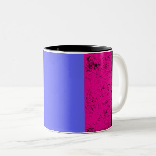 3D SUPER ABSTRAKT KAFFEE MUGS! ZWEIFARBIGE TASSE (VorderseiteRechts)