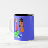 3D SUPER ABSTRAKT KAFFEE MUGS! ZWEIFARBIGE TASSE (Vorderseite Links)