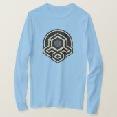 3D Symmetrical Advanced Art Long Sleeve T-Shirt (Design vorne)