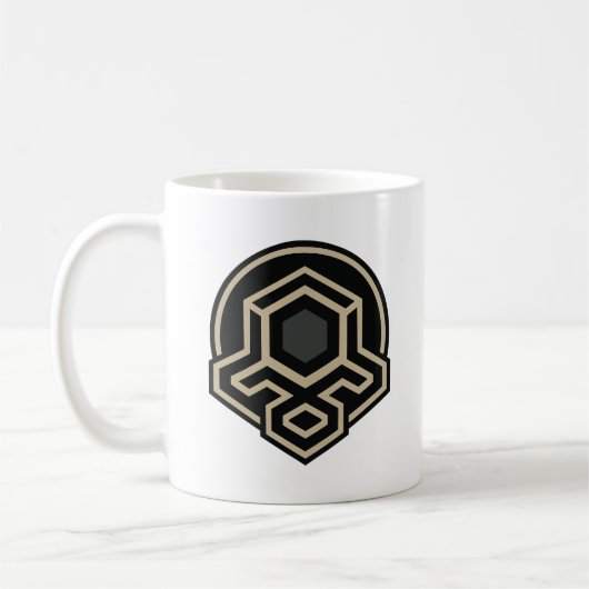 3D Symmetrical Advanced Art Mug Kaffeetasse (Links)