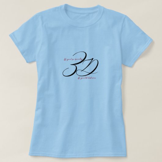 3D T-Shirt (Design vorne)