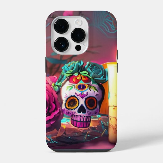 3D Tag der Toten iPhone Hülle (Rückseite)