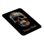 3D Tag des Toten Schädels, Brauch Magnet (Rechte Seite)