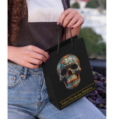 3D Tag des Toten Schädels, Brauch Mittlere Geschenktüte