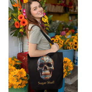 3D Tag des Toten Schädels, Brauch Tasche