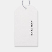 3D Tag des Toten Schädels Geschenkanhänger (Rückseite)