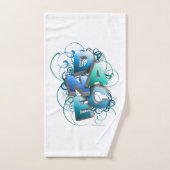 3D-Tanz (Frühjahr) Badhandtuch Set (Handtuch)