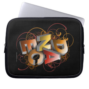 3D-Tanz (Rückgang) Laptopschutzhülle