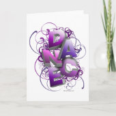 3D-Tanz (Sommer) Karte (Vorderseite)