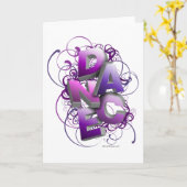 3D-Tanz (Sommer) Karte (Gelbe Blume)