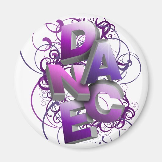 3D-Tanz (Sommer) Magnet (Vorne)