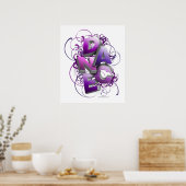 3D-Tanz (Sommer) Poster (Küche)