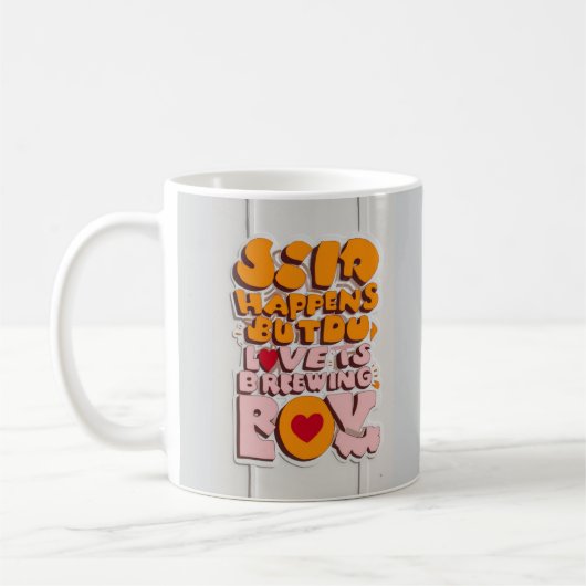 3D-Tasse Kaffeetasse (Links)