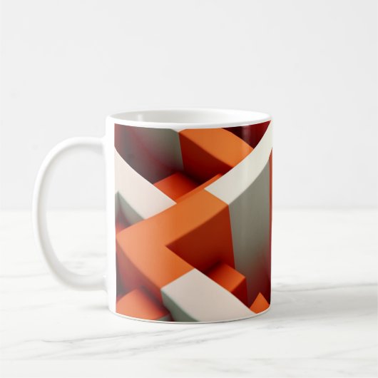3D-Tasse Kaffeetasse (Links)