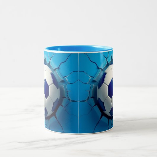 3D-Tasse-Verpackung, 3D-Design-Tasse Zweifarbige Tasse (Mittel)