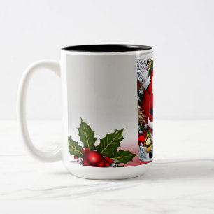 3D-Tasse Weihnachten Zweifarbige Tasse
