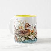 3D-Tasse Zweifarbige Tasse (Vorderseite Links)