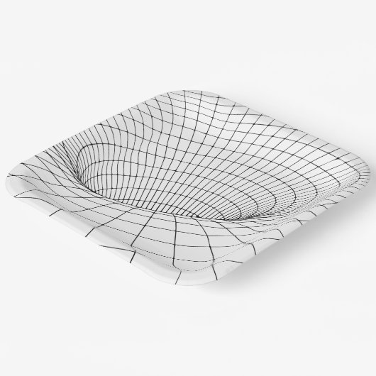 3D-Teller Pappteller (Gewinkelt)