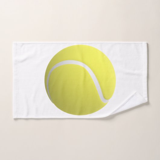 3D-Tennisball Handtuch (Handtuch)