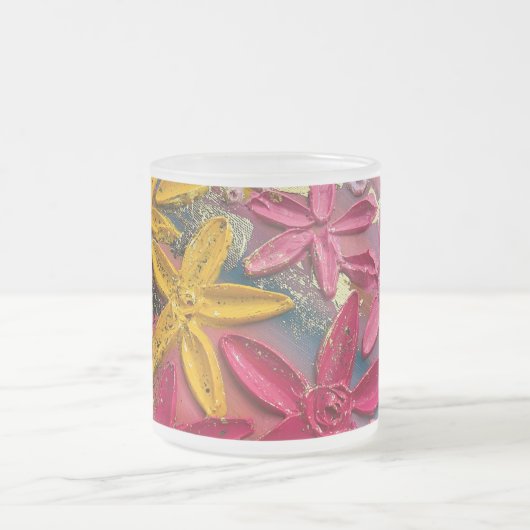 3D-Textur Florentiner Kunst Tasse (Mittel)