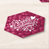 3D-Textur rotes Muster-32322-23803 Untersetzer (angewinkelt)