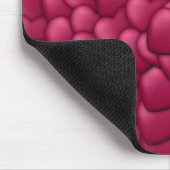 3D-Textur rotes Muster-32322 Mousepad (Ecke)