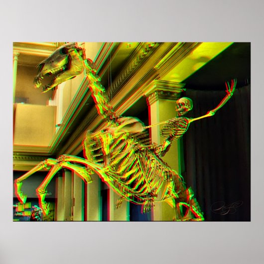 '3D The Lone Ranger Ride Wieder' Poster (Vorne)