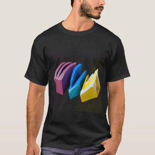 3D-Tiefendesign - Realistische Visuelle Kunst T-Shirt