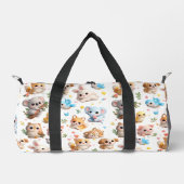 3D-Tierdruck farbenfroh Duffle Bag (Vorderseite)