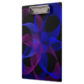 3D To 2D Cylinder Ring Geometric Clipboard Klemmbrett (Links)