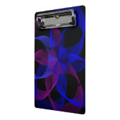 3D To 2D Cylinder Ring Geometric Mini Clipboard Klemmbrett (Gewinkelt2)