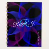 3D To 2D Cylinder Ring Geometric Spiral Planner Planer (Vorderseite)