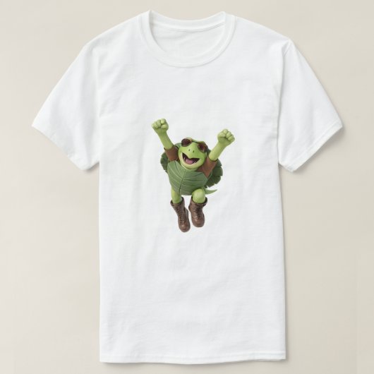 3D Torin Basis Grüne Schale T-Shirt (Design vorne)